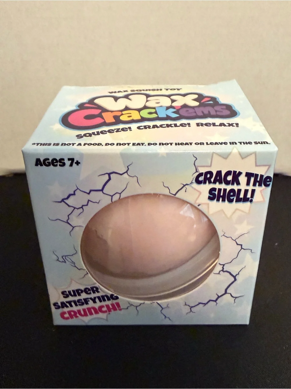 Wax Cracking Stress Squishy  Toy - Squeeze & Crack- Brand New